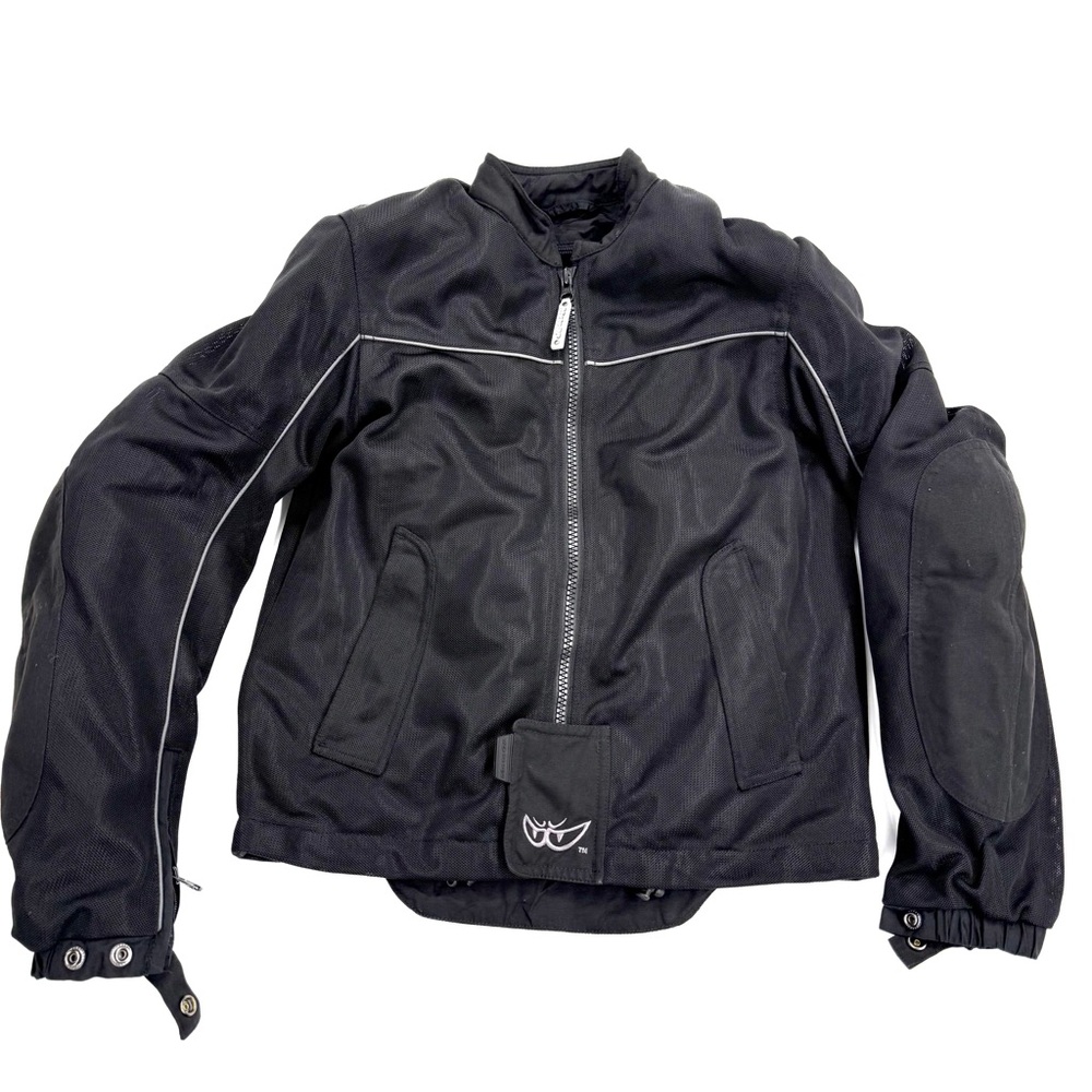 MOTOGP Women's Small Motor Cycle Jacket w/ Elbow, Shoulder, Back Protection